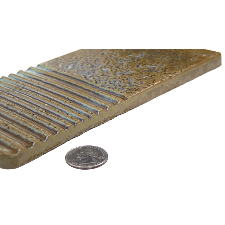 TEXTURO - 4X8 RIFT, OCHRE, GLOSSY